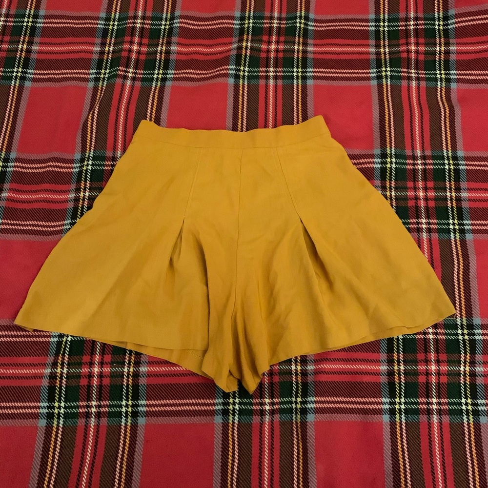 Handmade high-waisted shorts